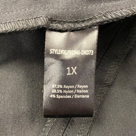 Have Plus Black Stretch Leggings, NWT - Picture 8 of 9